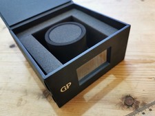 GIRARD PERREGAUX * RARO * SCATOLA OROLOGIO schermo finestra * custodia da viaggio