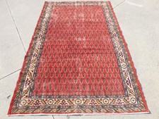 Tappeto lana vintage floreale