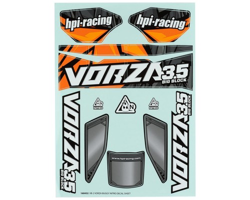 Foglio decalcomania hpi vorza - decalcomania,