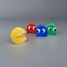 Pac Man con set di 3 fantasmi