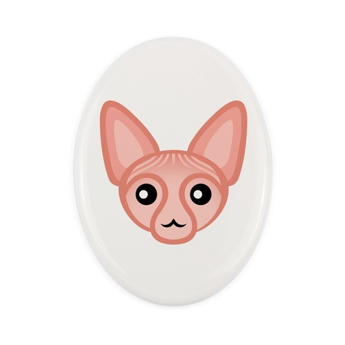 Sphynx lapide con gatto - con,