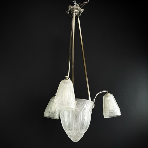 Art deco deckenlampe lüster - art,