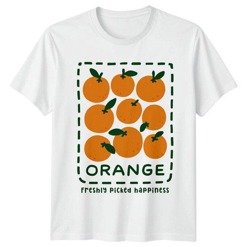 Shirt uomo arancione - t-shirt,