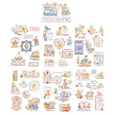 LBP tabella punto croce La grande storia Una chat nell'aiguille