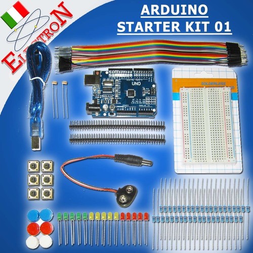 Starter kit per arduino uno - starter,