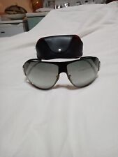  Ray-Ban RB 3350 Mascherina  Argento E Nero Lenti Fumé Discrete Condiz. M460