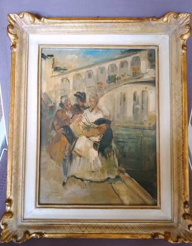 Maschere veneziane dipinto - maschere, veneziane,