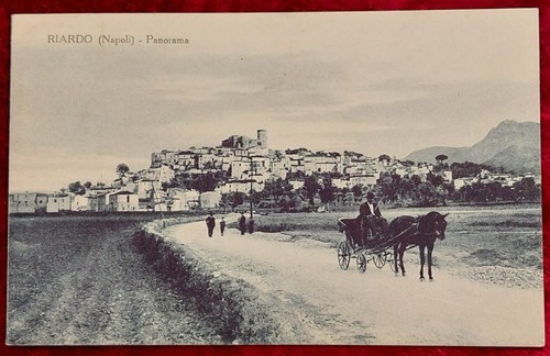 Cartolina riardo napoli - cartolina,