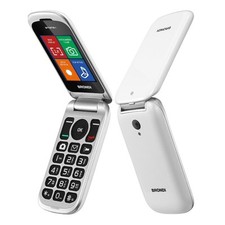 BRONDI STONE PLUS 2,4'' DUAL SIM FLIP LED DI NOTIFICA  1,3MP WHITE