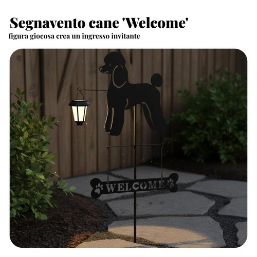 Banderuola forma cane - a,