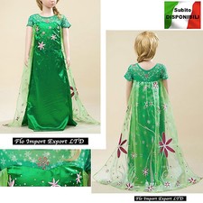 Frozen Fever- Vestiti Carnevale Elsa - Dress up Costumes Frozen Fever 789022