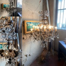 lampadario ottone e rame e