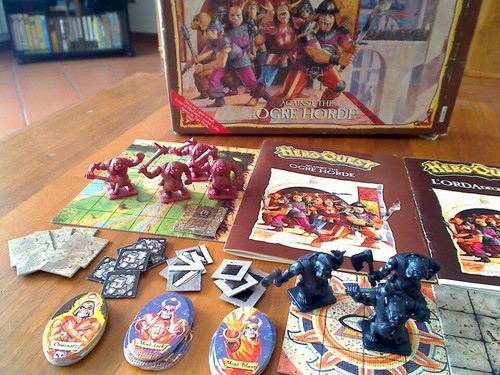 Heroquest against the ogre - heroquest,
