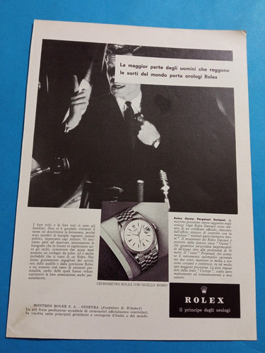 Pubblicita 1964 orologio - pubblicita',