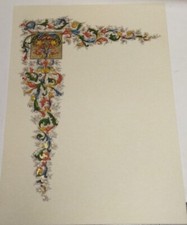 pergamena - A3 - mezza cornice