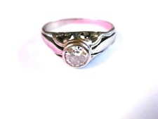 Antico anello oro bianco 585 - antico,