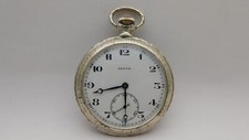 Orologio da tasca argento Funzionante ZENITH silver pocket watch Working C887
