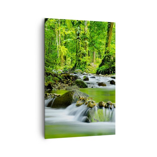 Quadro tela 80x120cm flusso - tela,