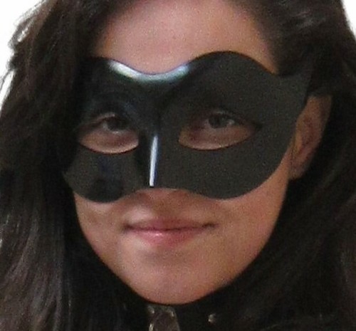 Maschera viso unisex lattice
