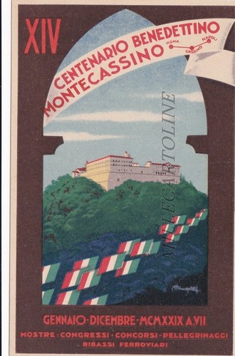 Montecassino xiv centenario - montecassino:,