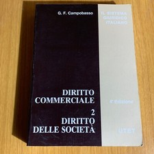 Diritto commerciale 2 della societa'. Campobasso. UTET