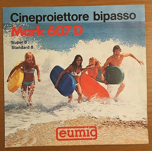 Brochure vintage eumig - vintage, "eumig"