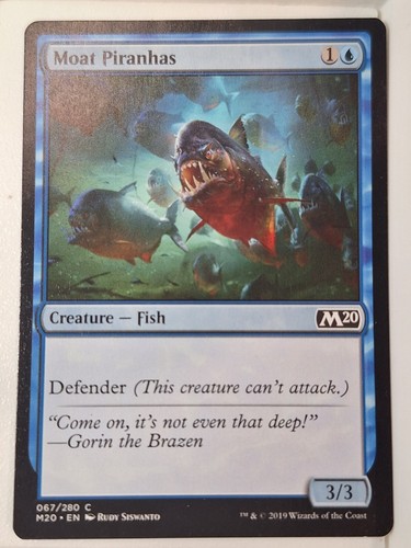 Moat piranhas magic 2020 - piranhas,