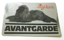 Adesivo Pubblicità Afgano Cane Sigikid Avantgarde Peluche 80er Raccoglitore