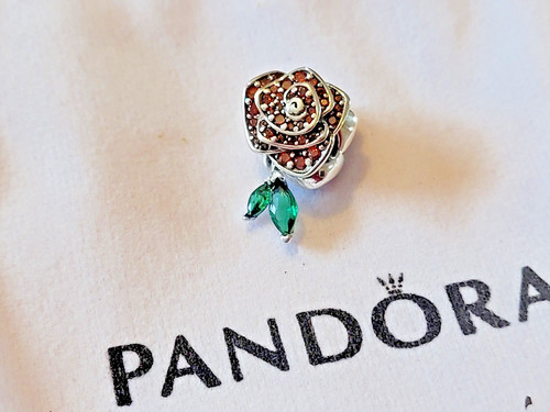 Authentique charm pandora rose - pandora,