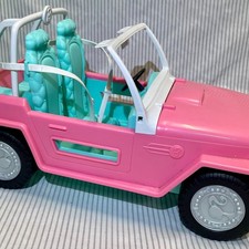 Barbie 2012 Passaporto Jeep Cruiser Rosa e Blu 