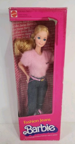 Bambola barbie jeans moda 1981 - bambola,