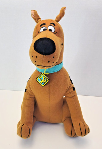 Peluche scooby doo seduto - peluche,