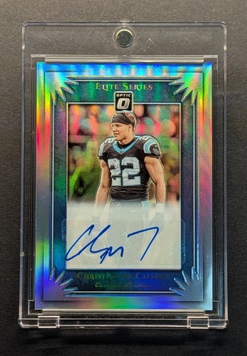 Christian mccaffrey auto 2019 - mccaffrey,