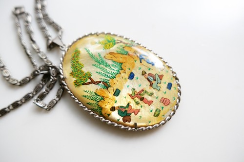 Pendentif persan vintage - persan,