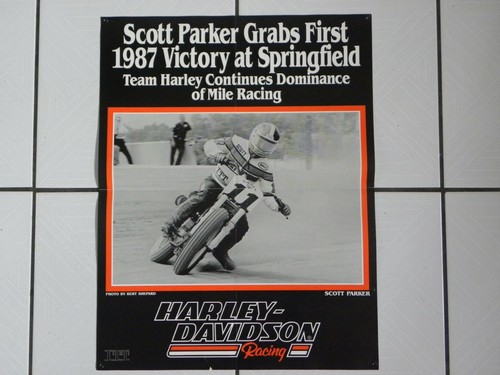 Poster harley xr750 - poster, racing