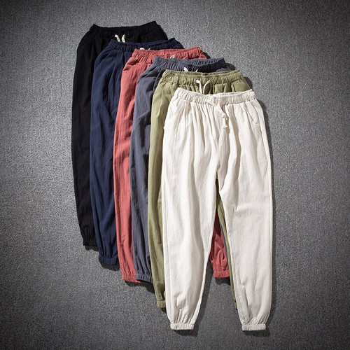 Pantaloni baggy cotone e - pantaloni, in