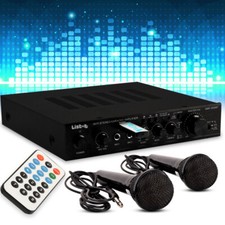 170 W Impianto Musica Amplificatore USB MP3 Bluetooth Commutabile Home Cinema 2x