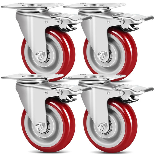 Set ruote per carrello - set,