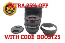 Obiettivo Sigma 10-20mm F4-5.6 EX HSM DC AF grandangolare per Nikon DX, buone condizioni