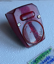 NOS SUPER CATALUX GEMMA PLASTICA ROSSA PER SCOOTER FANALINO VINTAGE