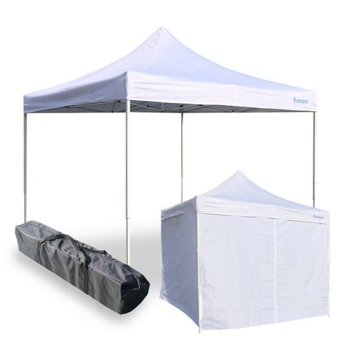 Gazebo 3x3 flash bianco - 3x3,