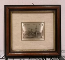 Quadro Argento 800/1000 Stampa Con Torchio A Mano. Perugia-San Pietro.