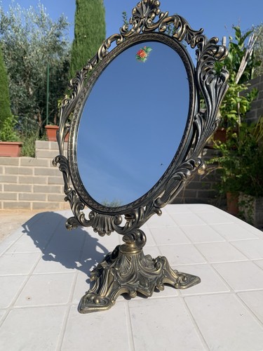 Specchio antico bronzo - specchio,