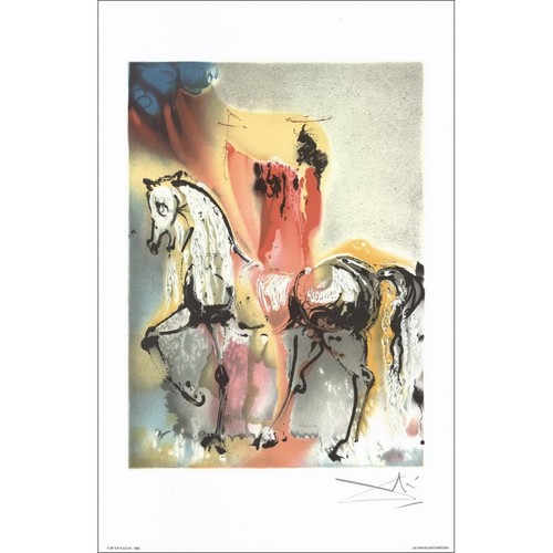 Dali salvador litografia i - dali,