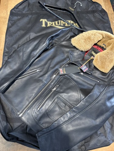 Giacca pelle triumph - giacca,