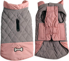 - Cappottini per Cani Reversibili, per Cani Di Piccola Taglia, Impermeabili, Cal