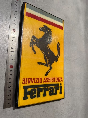 Ferrari enseigne sign - ferrari,