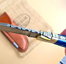 Laguiole coltello damascato