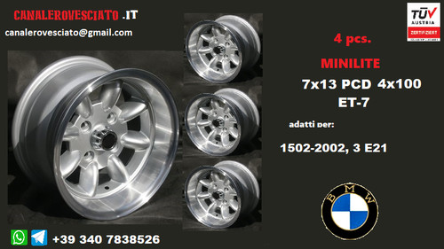 Cerchi minilite 7x13 7 - 4,