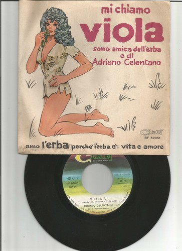 Celentano giri viola se - celentano, 45